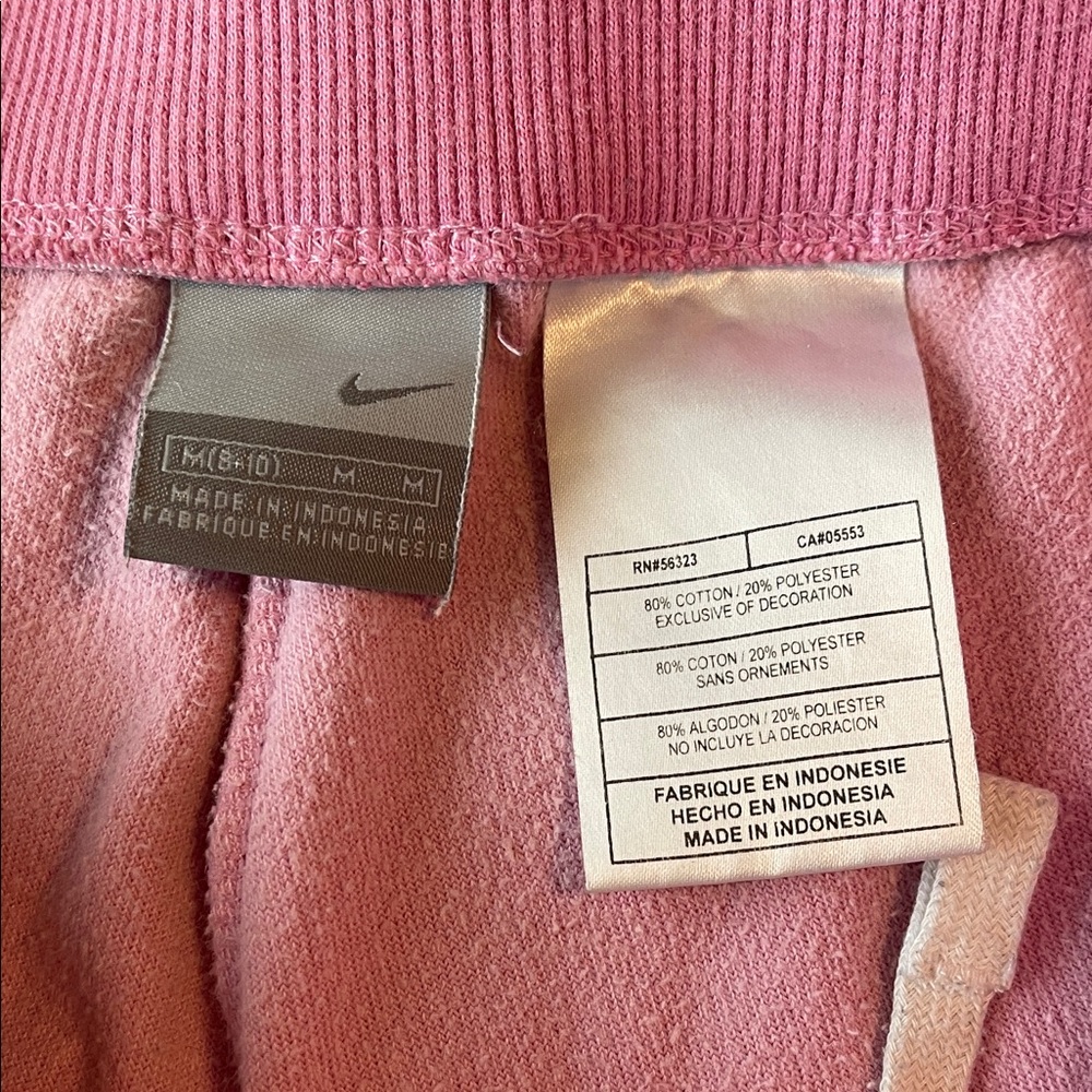 NIKE Pink Velour Tracksuit with Hoodie - Picture 5 of 7